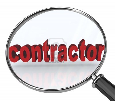 Choosing a contractor