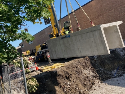 Storm Trap Installation by Everlast Blacktop